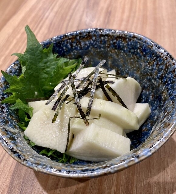 長芋わさび漬け