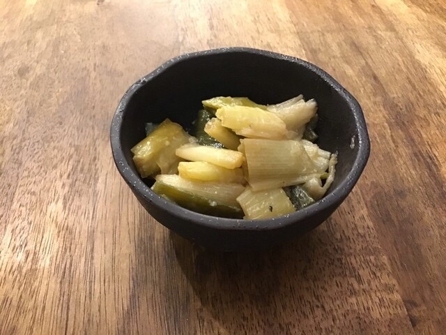 おつまみネギ漬け