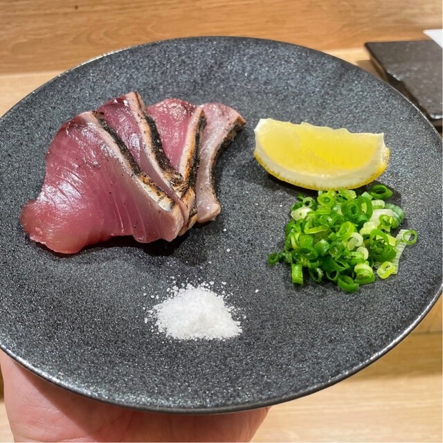 カツオ塩たたき