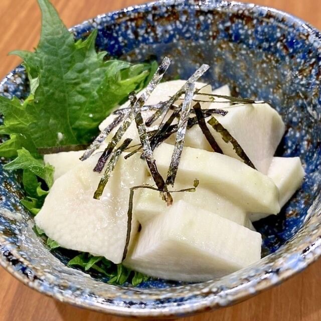 長芋わさび漬け