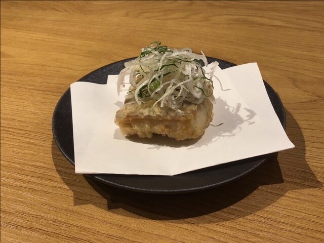 太刀魚　～香味野菜のせ～
