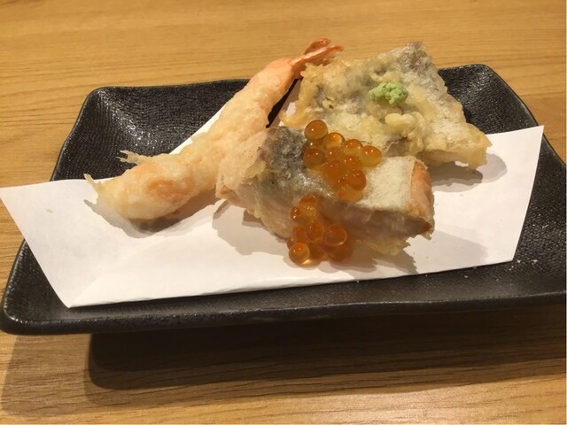 旬の海鮮3種盛り