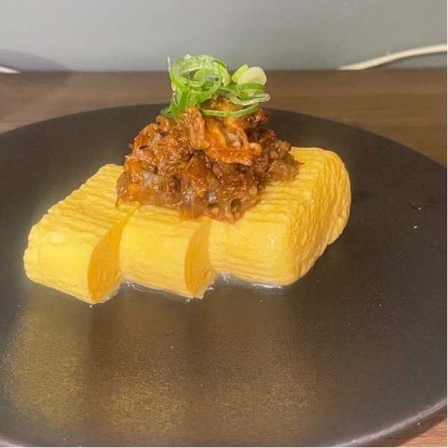 牛スジだし巻き玉子