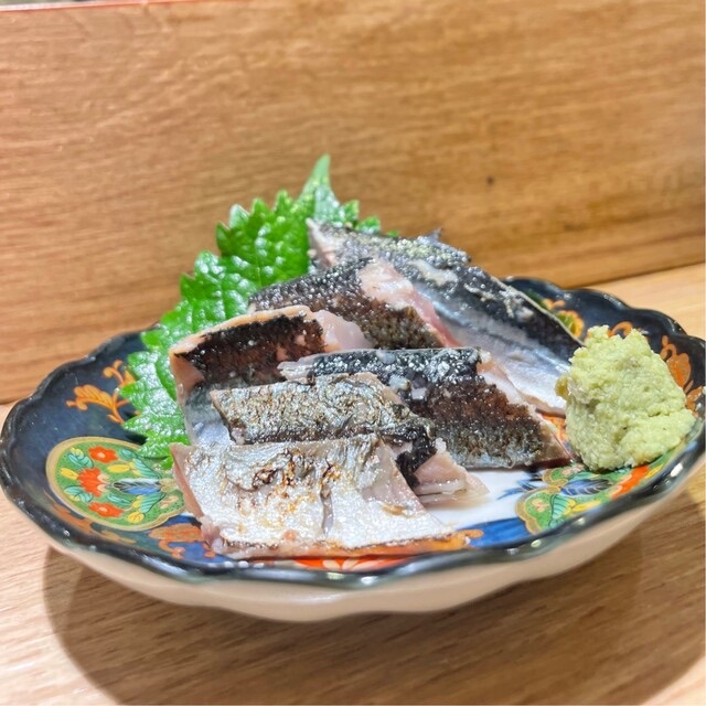 新サンマ炙り刺し