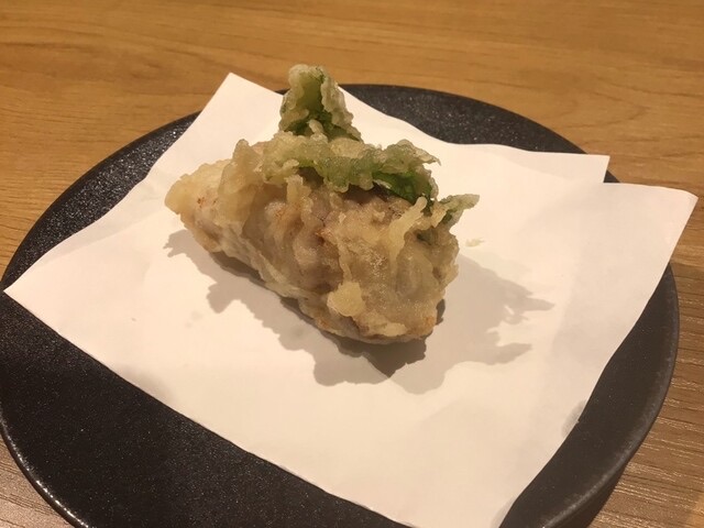 マグロほほ肉大葉巻き