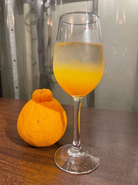 つぶつぶ蜜柑のサングリア