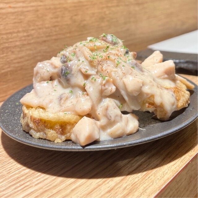 こく旨じゃがいも～ポルチーニソース～