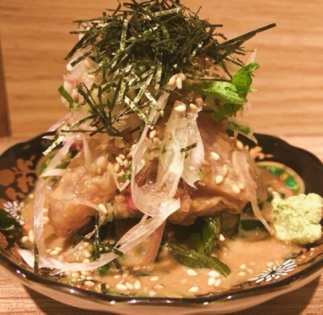 ゴマだれ鯛