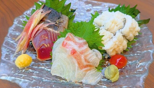 お造り三種盛り